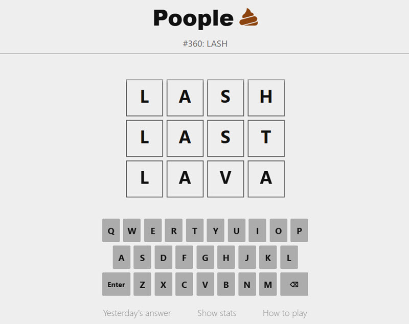 Poople screenshot