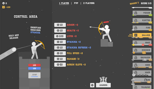 ragdoll archers screenshot