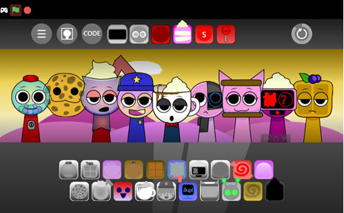 Sprunki Cendi OC screenshot